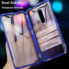 360 Double Side Magnetic Flip Tempered Glass Phone Case For OnePlus 7 Pro One Plus 6T One Plus 7T Pro OnePlus 6 Full Body Anti-Explosion Protective miniinthebox