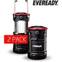 360 led camping lantern,  ipx4 water resistant,  super bright,  100 hour run-time,  battery powered outdoor led lantern,  black,  2-pack,  compact