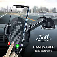 360 Rotation Suction Cup Phone Car Holder Scalable Glass Desk in Car Mobile Holder Stand large Screen Smartphone GPS Auto Bracket miniinthebox