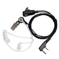 365 Earpiece Air Acoustic Tube 2 Pin PPT Earphone with Mic for Radio Headset Baofeng Walkie Talkie Accessories Noise Reduction