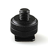 3/8"-20 3/8 inch Tripod Screw to Flash Hot Shoe Adapter