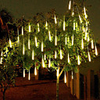 380cm Length 50cm Height 10 Tubes Light String 540 LED High Power LED Warm White White Blue Christmas and New Year Outdoor Creative Party 85-265 V 1pc