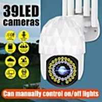 39 LED Wireless WiFi IP Camera HD 1080P Home Security Camera Outdoor Waterproof Night Shoot Built-in Mic Support Two-way Voice