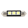 39mm 5050 SMD LED 5500K White Light Bulb for Car
