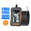 3.9mm Industrial Endoscope Camera 1080P HD 4.3 IPS Screen Pipe Drain Sewer Duct Inspection Camera IP67 Snake Camera 5M