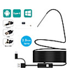 3.9MM Wifi Borescope Endoscope Camera IP67 Waterproof 2000mAh Semi-Rigid Snake Camera for Android and iPhone iOS Samsung PC