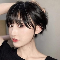 3D Air Bangs Wig Natural Seamless Synthetic Hairpiece Head Top Replacement Full Cover Clip In Hair Bangs Fake Bangs miniinthebox