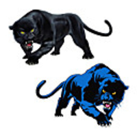 3D Animal Car Sticker Black Panther Roaring Colorful Funny Car Styling auto Accessories