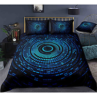 3D Black Hole 3-Piece Duvet Cover Set Hotel Bedding Sets Comforter Cover with Soft Lightweight Microfiber,  Include 1 Duvet Cover,  2 Pillowcases for Double/Queen/King(1 Pillowcase for Twin/Single) miniinthebox