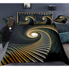 3D Black Hole 3-Piece Duvet Cover Set Hotel Bedding Sets Comforter Cover with Soft Lightweight Microfiber,  Include 1 Duvet Cover,  2 Pillowcases for Double/Queen/King(1 Pillowcase for Twin/Single) miniinthebox