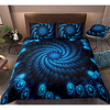 3D Black Hole 3-Piece Duvet Cover Set Hotel Bedding Sets Comforter Cover with Soft Lightweight Microfiber,  Include 1 Duvet Cover,  2 Pillowcases for Double/Queen/King(1 Pillowcase for Twin/Single) miniinthebox