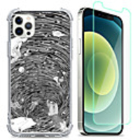 3D Case For Apple iPhone 12 iPhone 11 iPhone 12 Pro Max Unique Design Protective Case with Screen Protector Shockproof Back Cover TPU