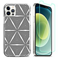 3D Case For Apple iPhone 12 iPhone 11 iPhone 12 Pro Max Unique Design Protective Case with Screen Protector Shockproof Back Cover TPU
