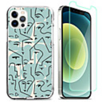 3D Case For Apple iPhone 12 iPhone 11 iPhone 12 Pro Max Unique Design Protective Case with Screen Protector Shockproof Back Cover TPU