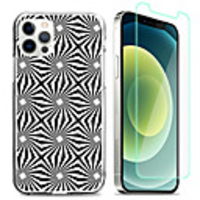 3D Case For Apple iPhone 12 iPhone 11 iPhone 12 Pro Max Unique Design Protective Case with Screen Protector Shockproof Back Cover TPU