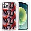 3D Case For Apple iPhone 12 iPhone 11 iPhone 12 Pro Max Unique Design Protective Case with Screen Protector Shockproof Back Cover TPU