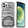 3D Case For Apple iPhone 12 iPhone 11 iPhone 12 Pro Max Unique Design Protective Case with Screen Protector Shockproof Back Cover TPU