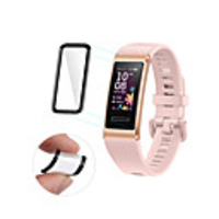 3D Curved Surface Full Edge Protective Films Fingerprint Proof Scratch Screen Protector For Huawei Band 4 / 4 Pro Watch Accessorie