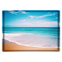 3D Digital Print Nonslip Doormat Indoor Door Mats Beach and Sky Print Floor Mats Entry Way Welcome Doormats Bath Pad for Kitchen Bathroom Home Decor