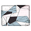 3D Digital Print Nonslip Doormat Indoor Door Mats Geometric Diamond Print Floor Mats Entry Way Welcome Doormats Bath Pad for Kitchen Bathroom Home Decor