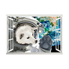 3D False Window Moon Gog Astronaut Home Children