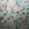 3D Floral Plants Wall Stickers Bathroom Toilet Static Cling PVC Home Decoration Wall Decal 1pc miniinthebox