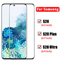 3D Full Cover Tempered Glass For Samsung Galaxy S20 Plus S20 Screen Protector For Samsung S20 Ultra Protection Glass