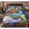 3D Goddess Print 3-Piece Duvet Cover Set Hotel Bedding Sets Comforter Cover with Soft Lightweight Microfiber,  Include 1 Duvet Cover,  2 Pillowcases for Double/Queen/King(1 Pillowcase for Twin/Single)