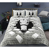 3D Horse Print 3-Piece Duvet Cover Set Hotel Bedding Sets Comforter Cover with Soft Lightweight Microfiber,  Include 1 Duvet Cover,  2 Pillowcases for Double/Queen/King(1 Pillowcase for Twin/Single)