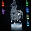 3D Lamp LED Table NIGHT LIGHT Multicolor Cartoon Toy Luminaria miniinthebox