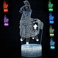 3D Lamp LED Table NIGHT LIGHT Multicolor Cartoon Toy Luminaria miniinthebox