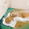 3D Landscape Wall Stickers Bathroom Living Room Removable Pre-pasted PVC Home Decoration Wall Decal 1pc miniinthebox