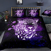 3D Leopard Print 3-Piece Duvet Cover Set Hotel Bedding Sets Comforter Cover with Soft Lightweight Microfiber For Holiday Decoration(Include 1 Duvet Cover and 1or 2 Pillowcases)