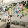 3D Multicolor Rose Flower Custom Large Wall Covering Mural Wallpaper Fit Bedroom Restaurant TV Background