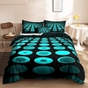 3D Printed 3-Piece Duvet Cover Set Hotel Bedding Sets Comforter Cover with Soft Lightweight Microfiber,  Include 1 Duvet Cover,  2 Pillowcases (1 Pillowcase for Twin/Single) miniinthebox