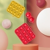 3D Push Pop Bubble Fidget Toys Earphone Case For Airpods 2 1 Push It Squishy Stress Relief Soft Silicone Cover For Airpods Pro miniinthebox