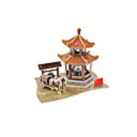 3D Puzzle Architecture Chinese Architecture Landscape 3D Cartoon 1 pcs Kids All Toy Gift
