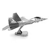3D Puzzle Jigsaw Puzzle Metal Puzzle Plane / Aircraft DIY Furnishing Articles Metalic Chrome Classic Kid