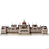 3D Puzzle Jigsaw Puzzle Model Building Kit Famous buildings DIY Natural Wood Classic Unisex Toy Gift