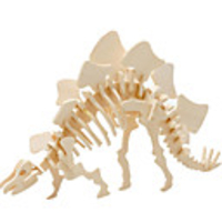 3D Puzzle Jigsaw Puzzle Wooden Model Dinosaur Plane / Aircraft Famous buildings DIY Wooden Classic Unisex Toy Gift