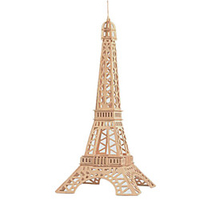 3D Puzzle Jigsaw Puzzle Wooden Model Famous buildings House Wooden Natural Wood Unisex Toy Gift miniinthebox