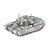 3D Puzzle Metal Puzzle Tank DIY Furnishing Articles Metalic Chrome Classic Unisex Toy Gift miniinthebox
