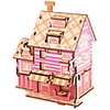 3D Puzzle Model Building Kit Wooden Model House Fun Wood 1 pcs Classic Kid