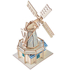 3D Puzzle Wooden Model Windmill Famous buildings House DIY Wooden 1 pcs Kid
