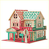 3D Puzzles Jigsaw Puzzle Toys Square Famous buildings Chinese Architecture House DIY Men