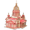 3D Puzzles Wood Model Model Building Kits Toys Famous buildings Chinese Architecture Wood Unisex Pieces