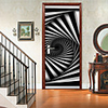 3d Three-dimensional Geometric Figure Self-adhesive Creative Door Stickers Living Room DIY Decoration Home Waterproof Wall Stickers