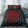 3D Vortex Duvet Cover Set Quilt Bedding Sets Hotel Comforter Cover, Queen/King Size/Twin/Single(1 Duvet Cover,  1 Or 2 Pillowcases Shams), 3D Prnted miniinthebox