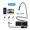 3in1 USB Type C Android Industrial Endoscope 1080p Ultra-clear Pipeline Detection Auto Repair Unlock 2 Million 3.5m