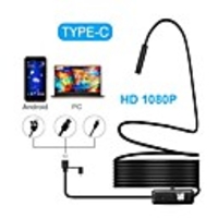 3in1 USB Type C Android Industrial Endoscope 1080p Ultra-clear Pipeline Detection Auto Repair Unlock 2 Million 3.5m
